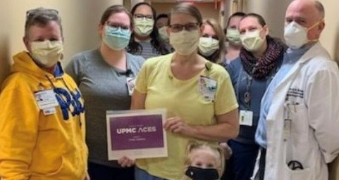 Ms. Catalano Honored with UPMC ACES Award